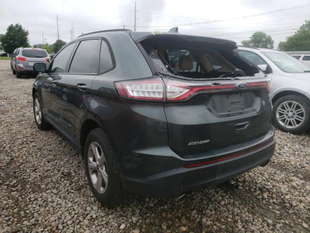 Photo 3 from auction – 2015 FORD EDGE SE with VIN 2FMTK3G83FBB54757