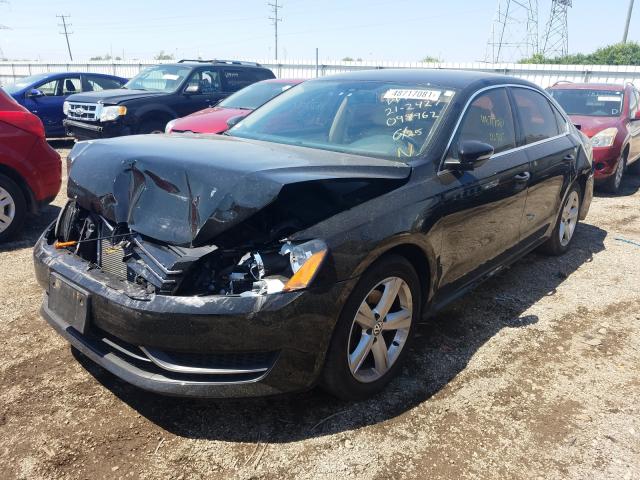 Photo 2 from auction – 2012 VOLKSWAGEN PASSAT SE with VIN 1VWBH7A33CC098962