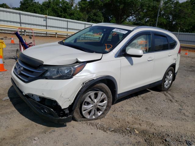 Photo 2 from auction – 2014 HONDA CR-V EXL with VIN 5J6RM4H77EL111455