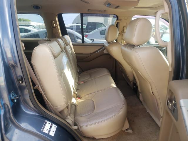 Photo 6 from auction – 2006 NISSAN PATHFINDER with VIN 5N1AR18W26C643140