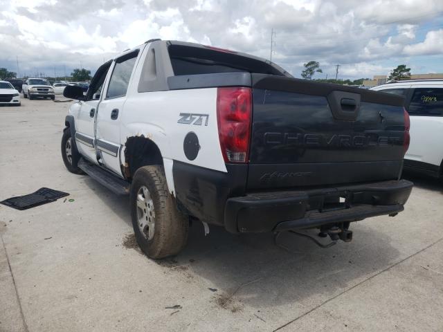 Photo 3 from auction – 2005 CHEVROLET AVALANCHE with VIN 3GNEK12Z05G270356