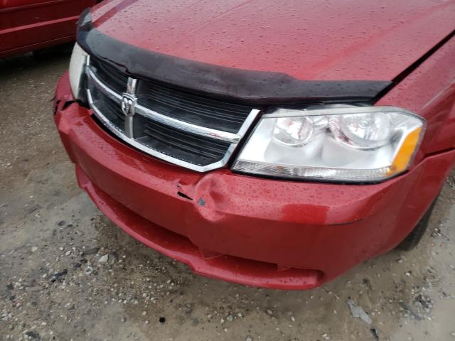 Photo 9 from auction – 2008 DODGE AVENGER SX with VIN 1B3LC56K58N238999