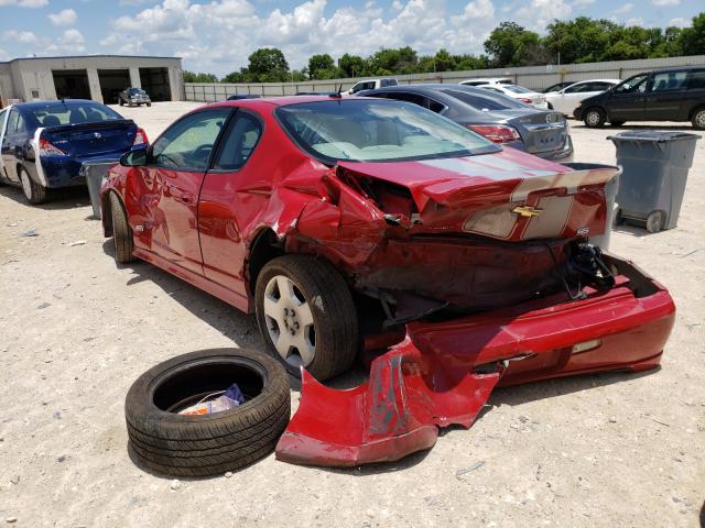 Photo 3 from auction – 2007 CHEVROLET MONTE CARL with VIN 2G1WL15C779201235