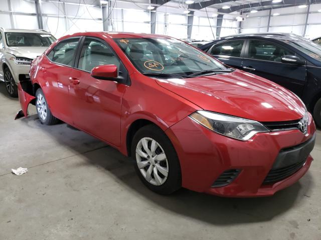 TOYOTA COROLLA L 2016 with VIN 5YFBURHE9GP531358 - Photo from auction