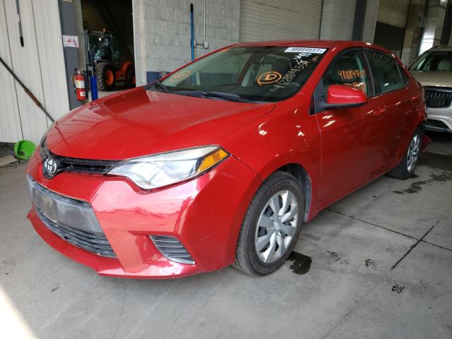 Photo 2 from auction – 2016 TOYOTA COROLLA L with VIN 5YFBURHE9GP531358