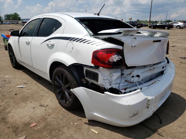 Photo 3 from auction – 2013 DODGE AVENGER SX with VIN 1C3CDZCG2DN633756