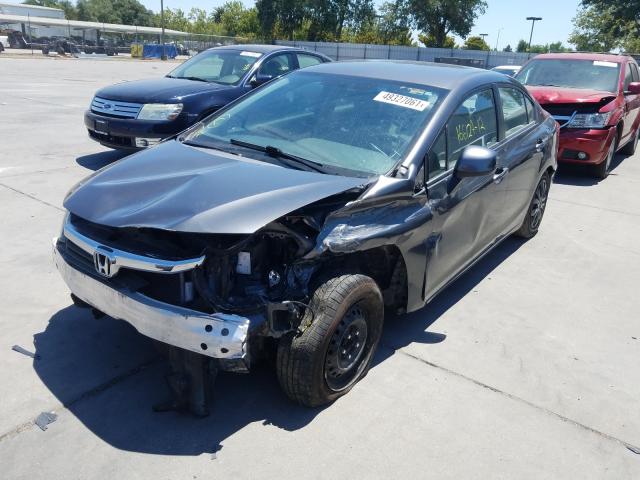 Photo 2 from auction – 2012 HONDA CIVIC with VIN 2HGFB2F5XCH607995