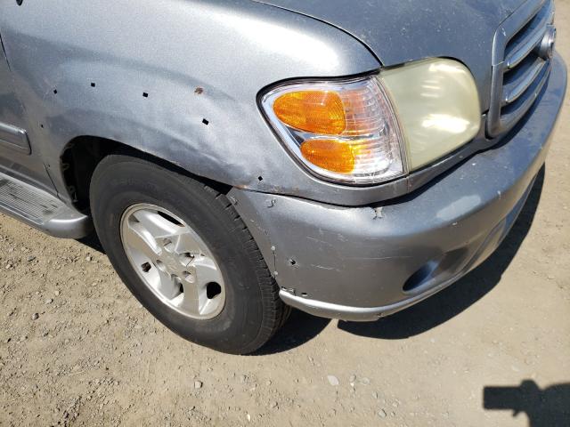 Photo 9 from auction – 2001 TOYOTA SEQUOIA LI with VIN 5TDZT38A91S014698