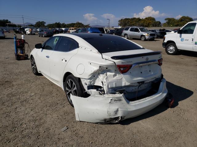 Photo 3 from auction – 2017 NISSAN MAXIMA 3.5 with VIN 1N4AA6AP5HC422961