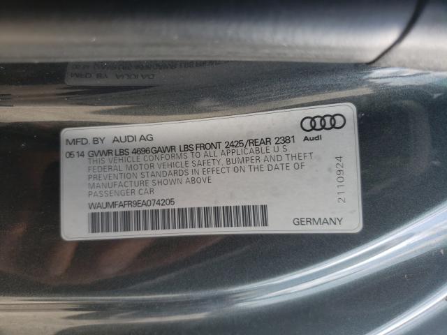 Photo 10 from auction – 2014 AUDI 100 S with VIN WAUMFAFR9EA074205