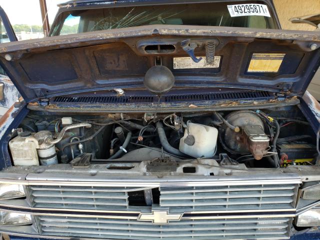 Photo 7 from auction – 1984 CHEVROLET G20 with VIN 1GBEG25H8E7181119