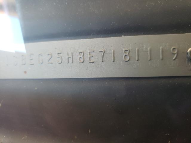 Photo 10 from auction – 1984 CHEVROLET G20 with VIN 1GBEG25H8E7181119