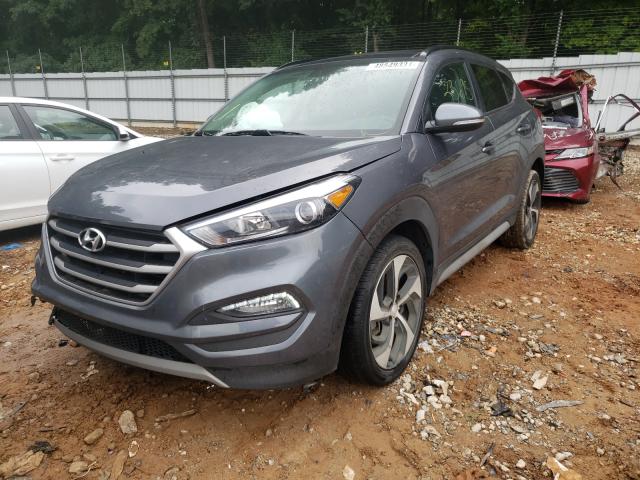 Photo 2 from auction – 2018 HYUNDAI TUCSON VAL with VIN KM8J33A29JU782866