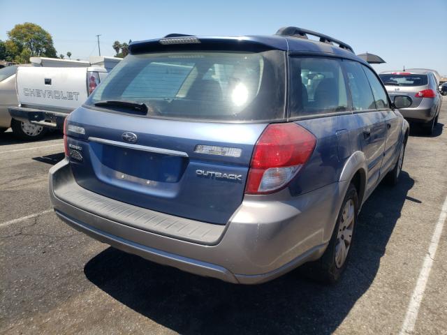 Photo 4 from auction – 2008 SUBARU OUTBACK with VIN 4S4BP60C087336022