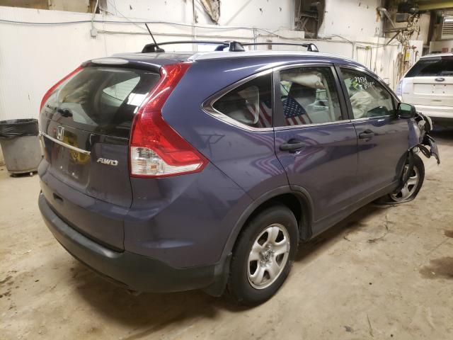 Photo 4 from auction – 2012 HONDA CR-V LX with VIN 5J6RM4H33CL049918