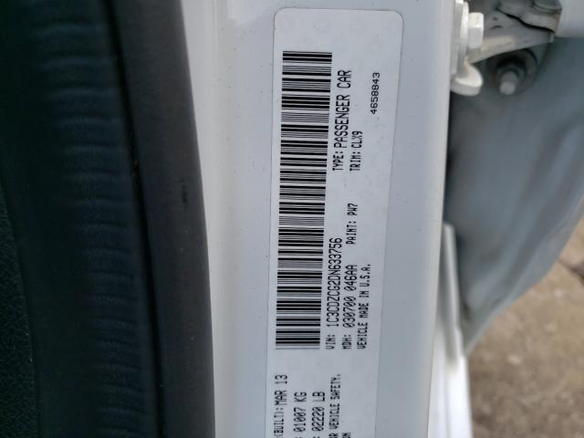 Photo 10 from auction – 2013 DODGE AVENGER SX with VIN 1C3CDZCG2DN633756