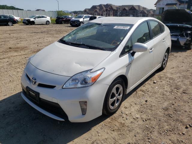 Photo 2 from auction – 2015 TOYOTA PRIUS with VIN JTDKN3DU8F0413494