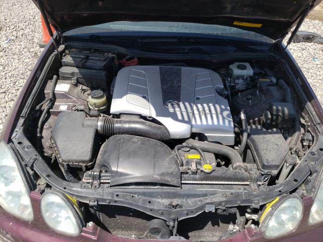 Photo 7 from auction – 2001 LEXUS GS with VIN JT8BL69S810001310