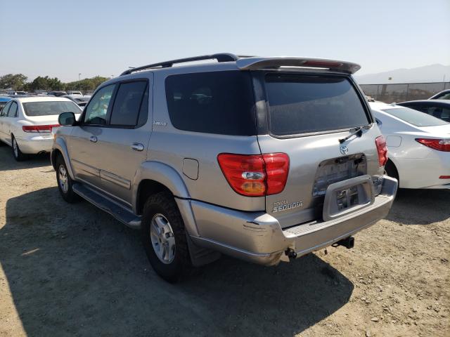 Photo 3 from auction – 2001 TOYOTA SEQUOIA LI with VIN 5TDZT38A91S014698
