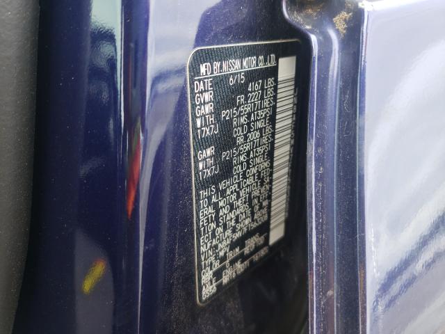 Photo 10 from auction – 2015 NISSAN JUKE S with VIN JN8AF5MV7FT563208