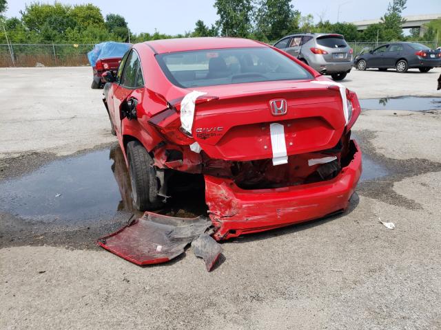 Photo 9 from auction – 2018 HONDA CIVIC LX with VIN 2HGFC2E51JH593402