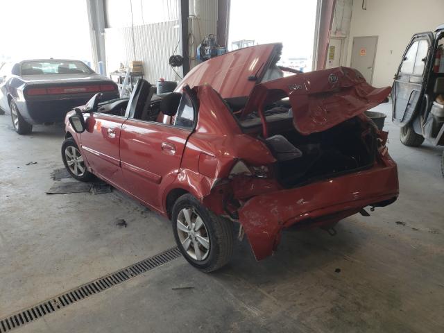 Photo 3 from auction – 2011 KIA RIO BASE with VIN KNADH4A36B6930623