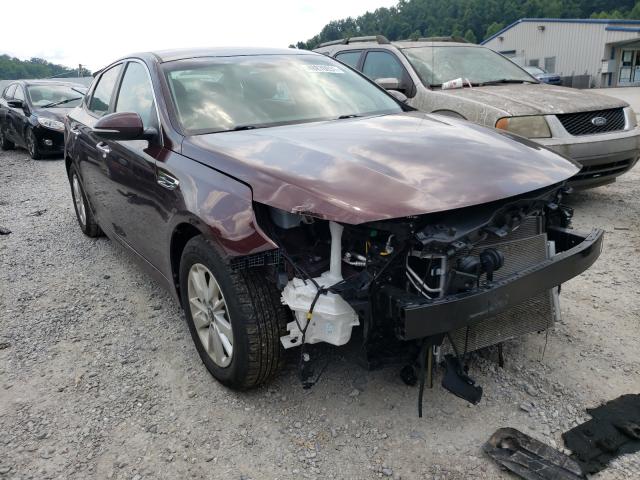 KIA OPTIMA LX 2018 with VIN 5XXGT4L34JG238758 - Photo from auction