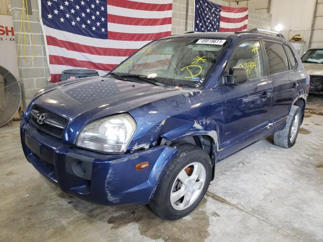 Photo 2 from auction – 2005 HYUNDAI TUCSON with VIN KM8JM12B97U558652