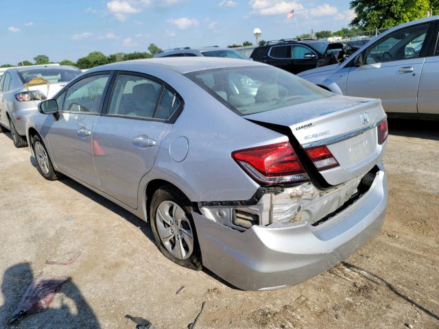 Photo 3 from auction – 2015 HONDA CIVIC LX with VIN 2HGFB2F52FH518698