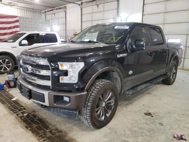 Photo 2 from auction – 2017 FORD F150 SUPER with VIN 1FTEW1EF0HKE16704