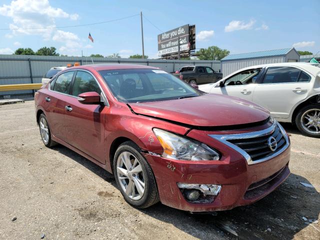 NISSAN ALTIMA 2.5 2013 with VIN 1N4AL3AP8DC168259 - Photo from auction