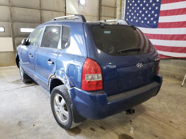 Photo 3 from auction – 2005 HYUNDAI TUCSON with VIN KM8JM12B97U558652
