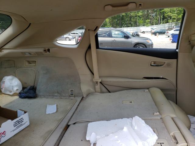 Photo 6 from auction – 2013 LEXUS RX 350 BAS with VIN 2T2BK1BA7DC223397