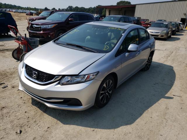 Photo 2 from auction – 2013 HONDA CIVIC EX with VIN 19XFB2F84DE097259