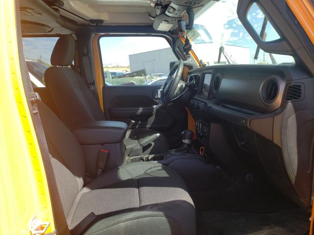 Photo 5 from auction – 2021 JEEP GLADIATOR with VIN 1C6JJTAMXML549284
