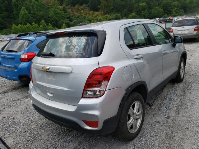 Photo 4 from auction – 2018 CHEVROLET TRAX LS with VIN 3GNCJNSB1JL367278