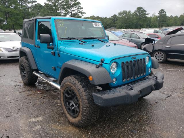 JEEP WRANGLER S 2016 with VIN 1C4AJWAG7GL255446 - Photo from auction
