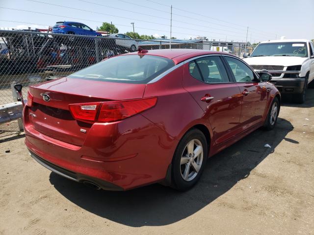 Photo 4 from auction – 2015 KIA OPTIMA LX with VIN 5XXGM4A79FG501840