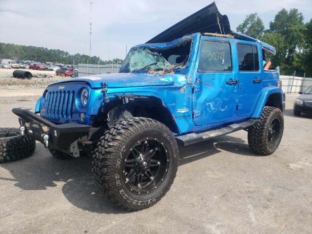 Photo 2 from auction – 2015 JEEP WRANGLER U with VIN 1C4BJWEG9FL753046