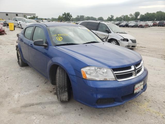 DODGE AVENGER SE 2014 with VIN 1C3CDZAG8EN104333 - Photo from auction