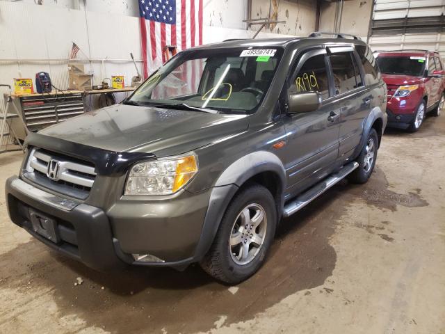 Photo 2 from auction – 2006 HONDA PILOT EX with VIN 2HKYF18586H519879