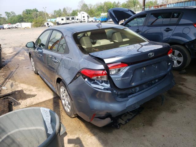 Photo 3 from auction – 2021 TOYOTA COROLLA LE with VIN JTDEPMAE1MJ130680