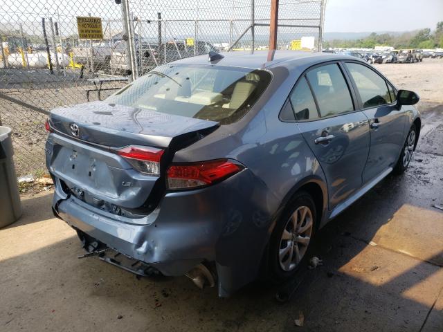 Photo 4 from auction – 2021 TOYOTA COROLLA LE with VIN JTDEPMAE1MJ130680