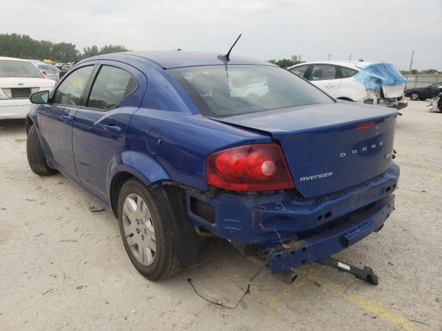 Photo 3 from auction – 2014 DODGE AVENGER SE with VIN 1C3CDZAG8EN104333