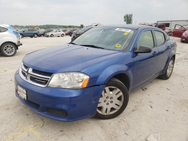 Photo 2 from auction – 2014 DODGE AVENGER SE with VIN 1C3CDZAG8EN104333