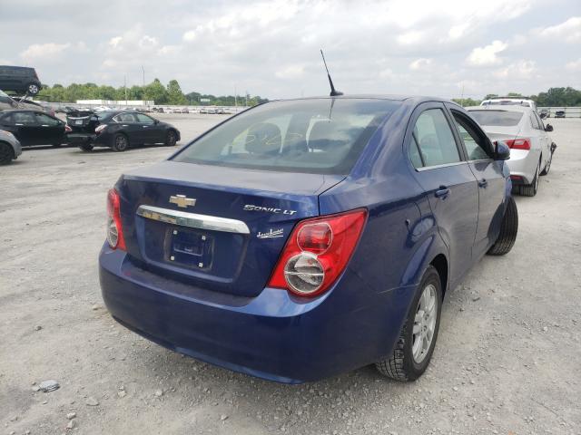 Photo 4 from auction – 2013 CHEVROLET SONIC LT with VIN 1G1JC5SH0D4256545