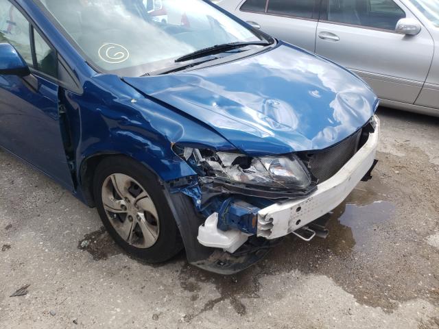 Photo 9 from auction – 2013 HONDA CIVIC LX with VIN 2HGFB2F58DH537978