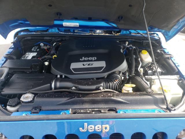 Photo 7 from auction – 2015 JEEP WRANGLER U with VIN 1C4BJWEG9FL753046