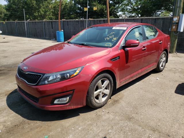 Photo 2 from auction – 2015 KIA OPTIMA LX with VIN 5XXGM4A79FG501840