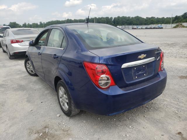 Photo 3 from auction – 2013 CHEVROLET SONIC LT with VIN 1G1JC5SH0D4256545